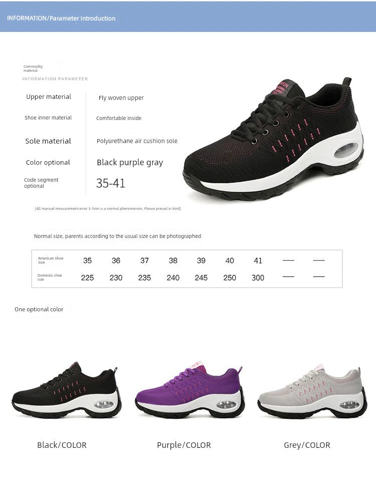 Huaqiang Warrior Women's Shoes White Shoes Lightweight Flats Spring/Summer Mesh Breathable Mat Travel Shoes Dancing Running Sneaker